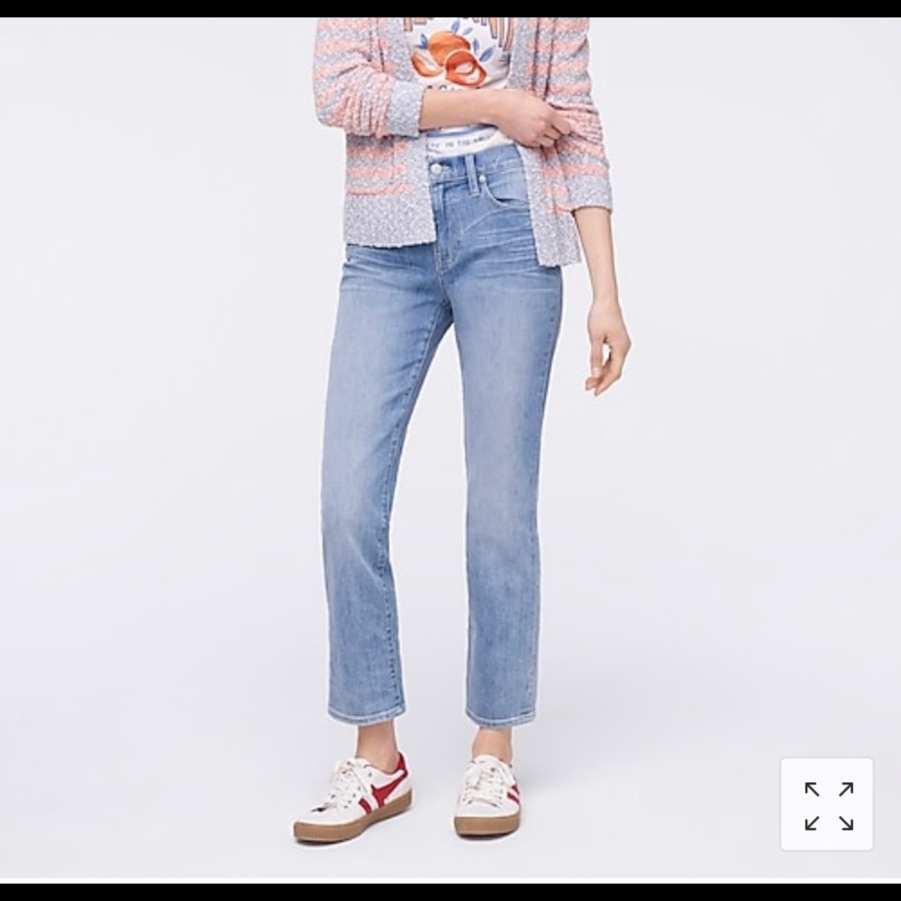 Jcrew Slim Broken In Boyfriend, Light Denim